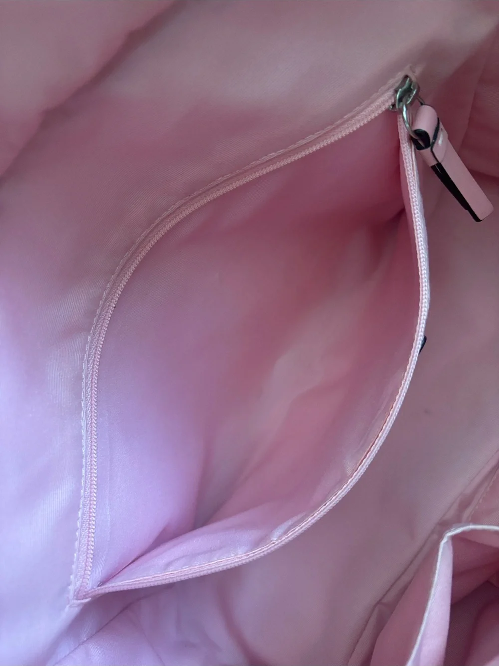 Coach Horse & Carriage Pleated Gallery Tote Pink Leather Khaki Y2K Shoulder Bag